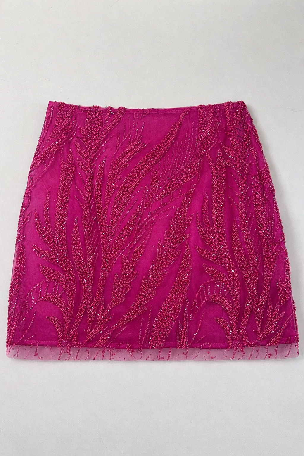 Gonna Mini Couture in Tulle Ricamato