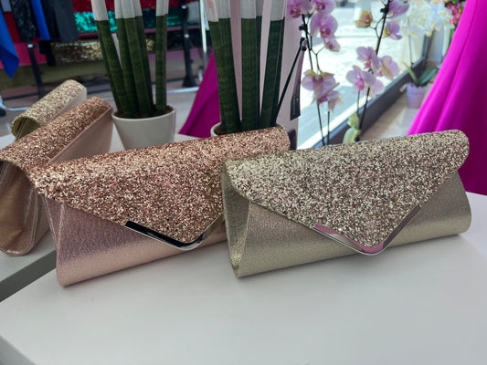 Pochette glitter